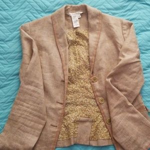 Linen blazer size 8